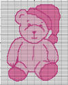 Girl Teddy Preemie  100 x 100