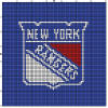 NY Rangers 70 x 70