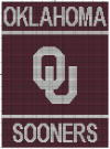 Oklahoma Sooners 105 x 120